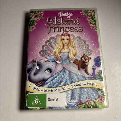 Barbie - The Island Princess (DVD, 2007) Region 4,2