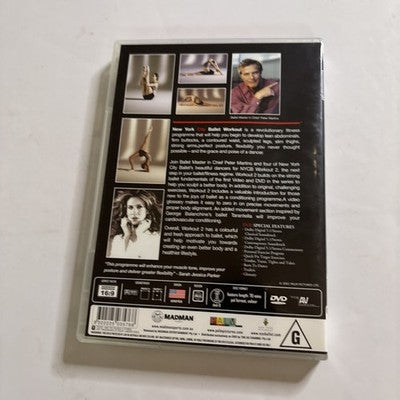 New York City Ballet Workout : Volume 2 (DVD, 2003) All Regions NEW