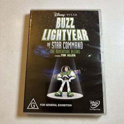 Buzz Lightyear of Star Command (DVD, 2000) Disney Region 4