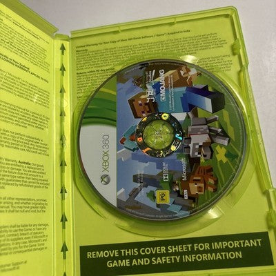 Minecraft (Xbox 360, 2012) PAL