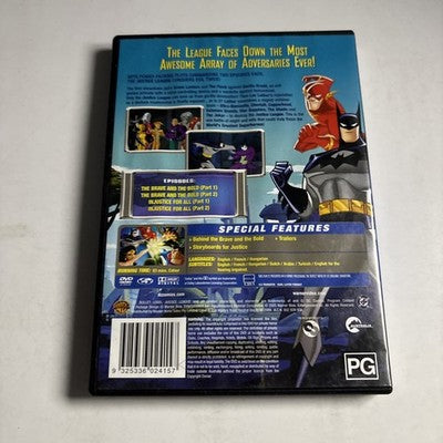 Justice League - The Brave and the Bold (DVD, 2001) Region 4