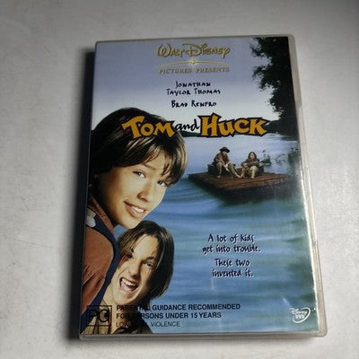 Tom and Huck (DVD, 1995) Jonathan Taylor Thomas, Brad Renfro Region 4 NEW