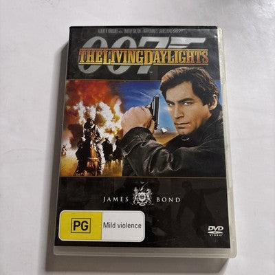 The Living Daylights (DVD, 1987) Timothy Dalton Region 4