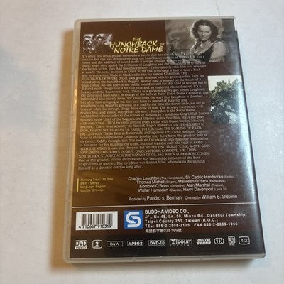 The Hunchback of Notre Dame (DVD, 1939) Charles Laughton All Regions