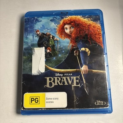 Brave (Blu-ray, 2012) Billy Connolly, Craig Ferguson, Emma Thompson All Regions