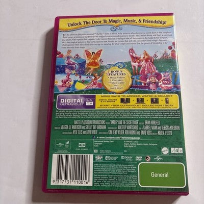 Barbie And The Secret Door (DVD, 2014) Region 4,2