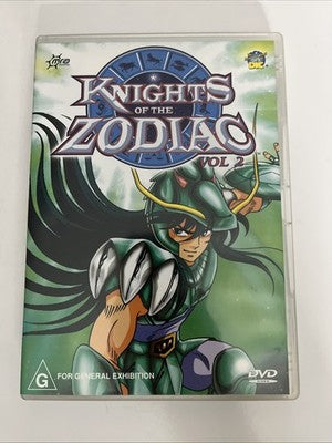 Knights of the Zodiac : Vol 2 (DVD, 1986) Anime Region 4