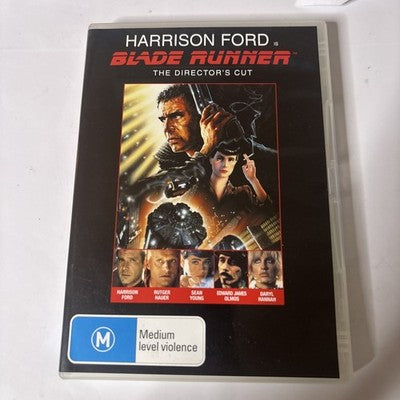 Blade Runner (The Director's Cut, DVD, 1992) Harrison Ford Region 4 NEW
