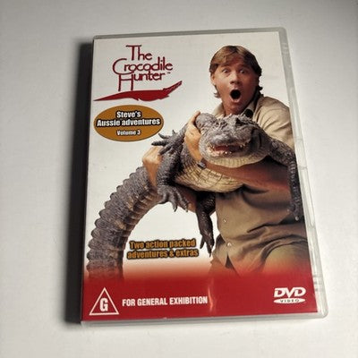 The Crocodile Hunter : Vol 3 (DVD, 2002) Steve Irwin Region 4