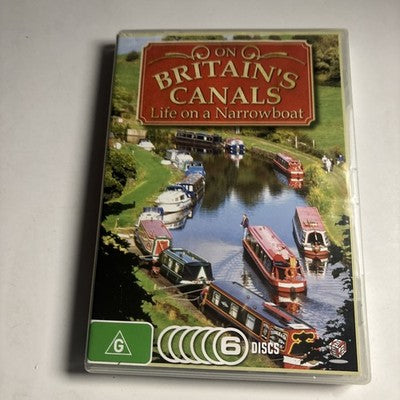 On Britain's Canal - Life On A Narrow boat (DVD, 2009, 6-Disc) Region 4