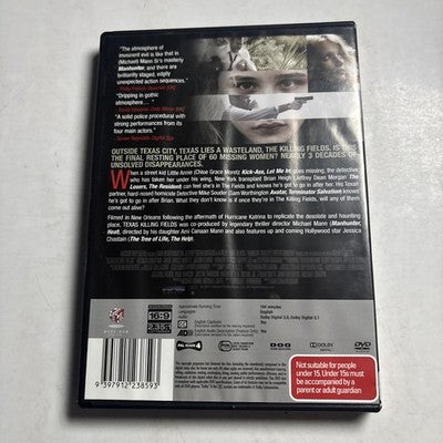 Texas Killing Fields (DVD, 2011) Sam Worthington, Jessica Chastain Region 4