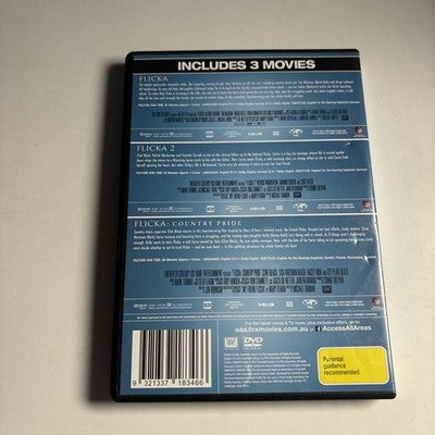 Flicka / Flicka 2 - Friends Forever / Flicka - Country Pride DVD Region 4