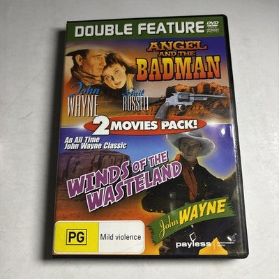 Angel And The Badman / Winds Of The Wasteland (DVD) John Wayne All Regions NEW