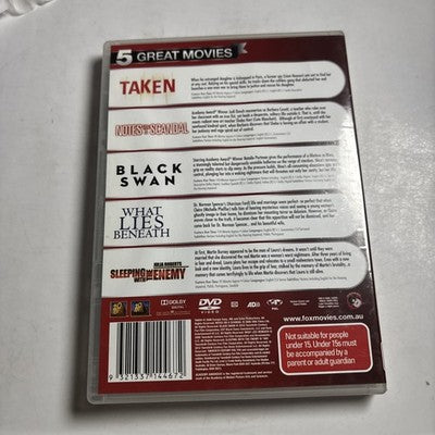 Taken / Notes On A Scandal / Black Swan / Sleeping Enemy / What Lies Beneath DVD