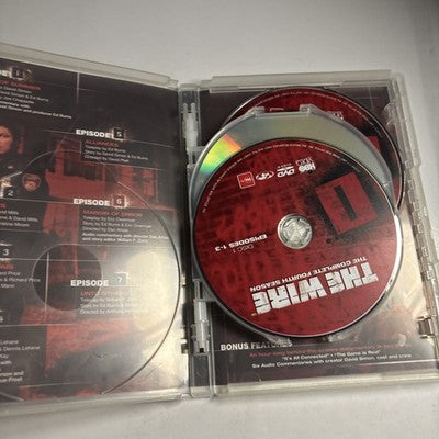 The Wire: Season 4 (DVD, 2002) Region 4