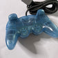 Hori Sony PlayStation Analog Sindou Fighting Controller Clear Blue For PS1 PS2