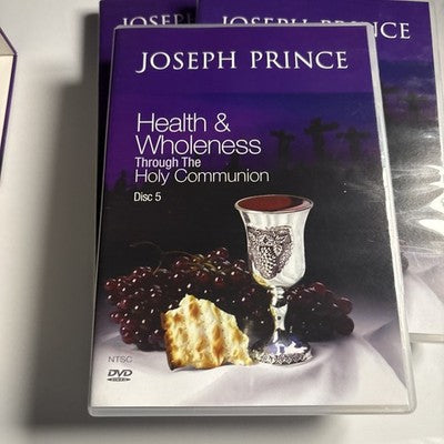 Joseph Prince: Health & Wholeness Through The Holy Communion DVD All Regions