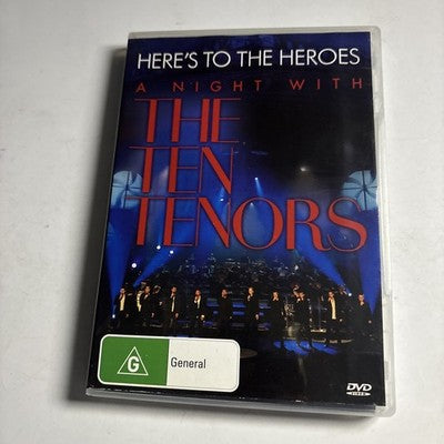 Here's to the Heroes - A Night with the Ten Tenors (DVD, 2006) Region 4,2