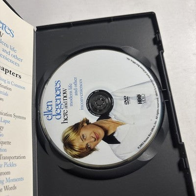 Ellen Degeneres - Here And Now (DVD, 2003) Stand Up Special Region 1