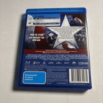 Captain America - The First Avenger (Blu-ray, 2011) All Regions