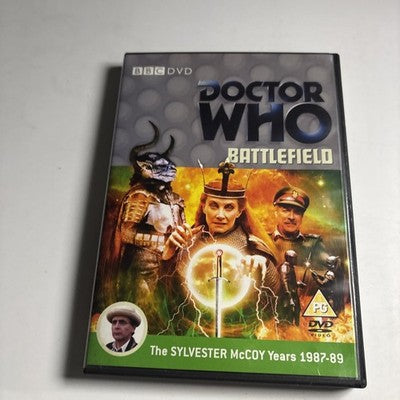 Doctor Who - Battlefield (DVD, 1989) Sylvester McCoy, Sophie Aldred Region 4,2