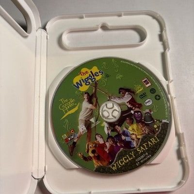 The Wiggles - Wiggly Safari (DVD, 2002) Steve Irwin Region 4