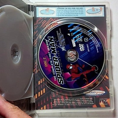 Spiderman -The New Animation Series : Season 1 (DVD, 2003) Region 4