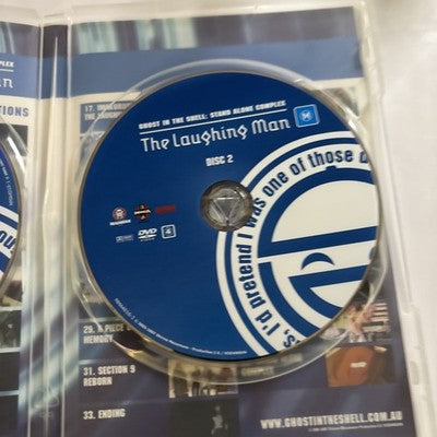 Ghost in the Shell - Stand Alone Complex - The Laughing Man (DVD, 2005) Region 4
