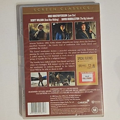 Dead or Alive (DVD, 1988) Kris Kristofferson, David Huddleston Region 4