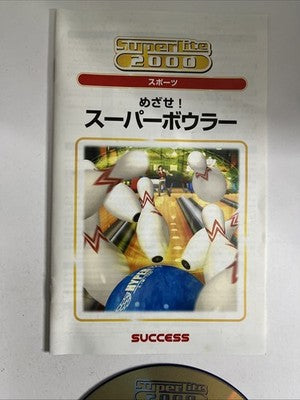 Mesaze! Super Bowler Bowling PS2 Sony PlayStation 2 Japanese 2005 Game Complete