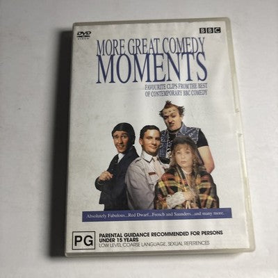 More Great Comedy Moments (DVD, 2003) BBC Young Ones, Red Dwarf Region 4