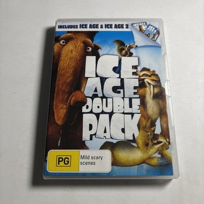 Ice Age / Ice Age 2 - The Meltdown (DVD, 2001) Region 4