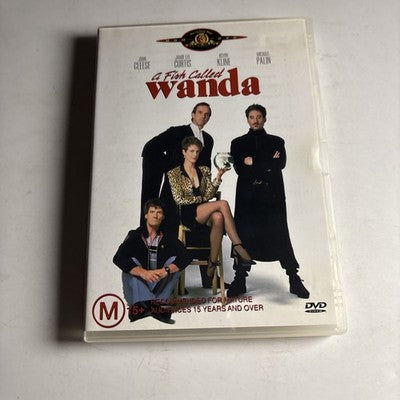 A Fish Called Wanda (DVD, 1988) John Cleese, Jamie Lee Curtis Region 4