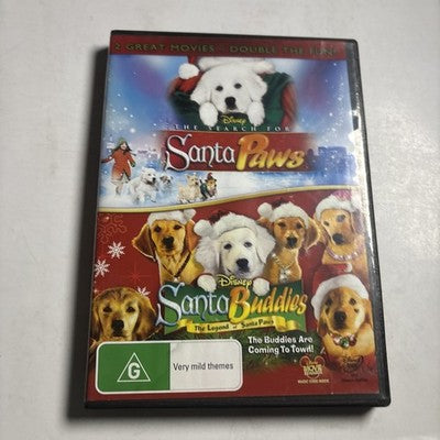 Santa Buddies / The Search for Santa Paws (DVD, 2010) Region 4