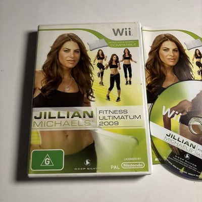 Jillian Michaels Fitness Ultimatum 2009 - Nintendo Wii - With Manual PAL