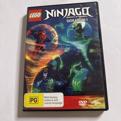 Lego Ninjago - Masters of Spinjitzu : Series 4 : Vol 4 (DVD, 2011) Region 4,2