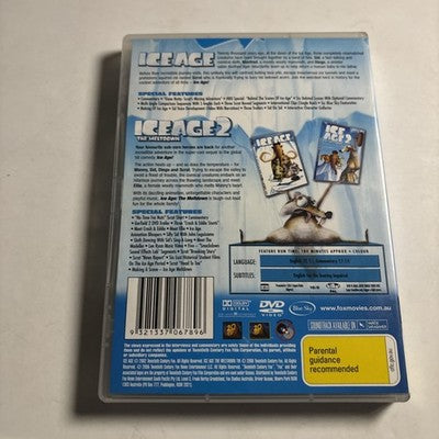 Ice Age / Ice Age 2 - The Meltdown (DVD, 2001) Region 4