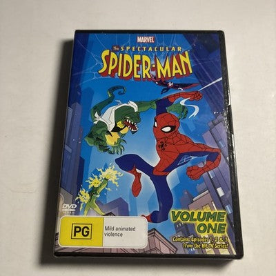 The Spectacular Spiderman : Vol 1 (DVD, 2008) Region 4 *New Sealed*