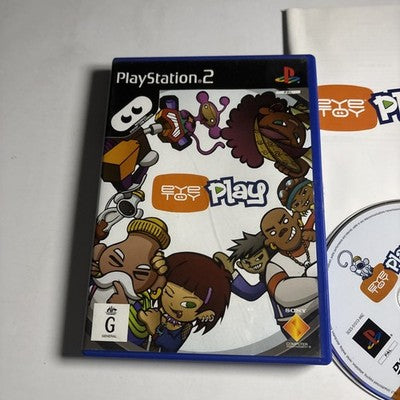 EyeToy: Play (Sony PlayStation 2, 2003) Ps2 Manual PAL