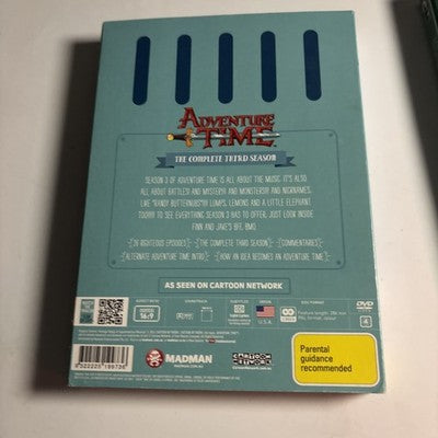 Adventure Time : Season 3 (DVD, 2011) Region 4