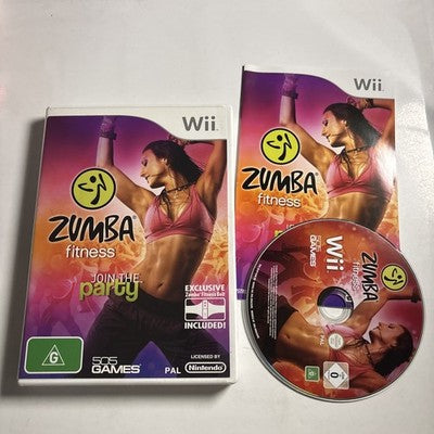 Zumba Fitness Nintendo Wii game, PAL, w/ Manual.
