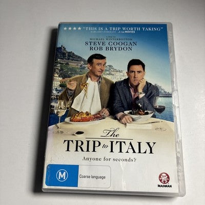 The Trip to Italy (DVD, 2014) Steve Coogan, Marta Barrio, Rosie Fellner Region 4