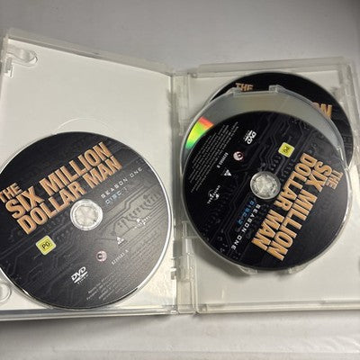 Six Million Dollar Man : Season 1 (DVD, 1974) Region 4,2