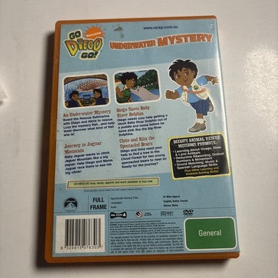 Go Diego Go! - Underwater Mystery (DVD, 2007) Region 4