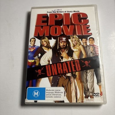Epic Movie (DVD, 2007) Adam Campbell, Kal Penn, Carmen Electra Region 4