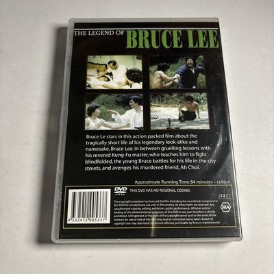 Bruce Lee: The Legend Of Bruce Lee DVD All Regions NEW