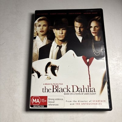 The Black Dahlia (DVD, 2006) Aaron Eckhart, Josh Hartnett, Region 4 NEW