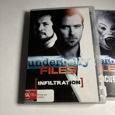 Underbelly Files - Infiltration, The Man Who Got Away, Lucifer Was Here (DVD)