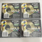 4x TDK CD-R Gold 700MB 80min Blank Media NEW Sealed