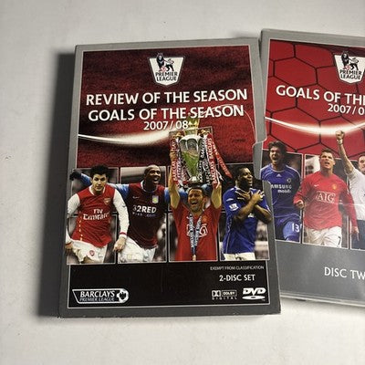 Premier League Season Review - Goals of the Season 07/08 (DVD, 2008) Region 4